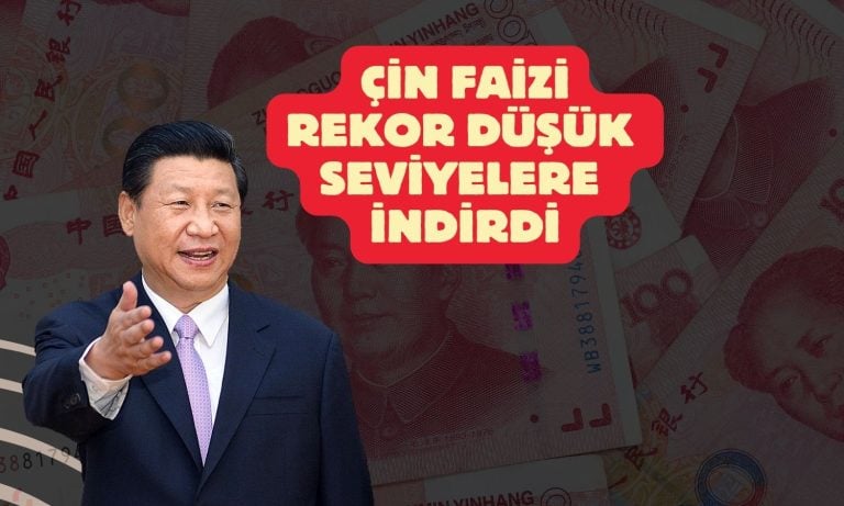 Çin Merkez Bankası faizi tarihi düşük seviyelere indirdi