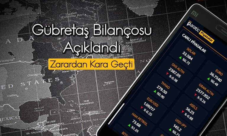 Gübre Fabrikaları 1Ç25’te 998 milyon TL net kar elde etti