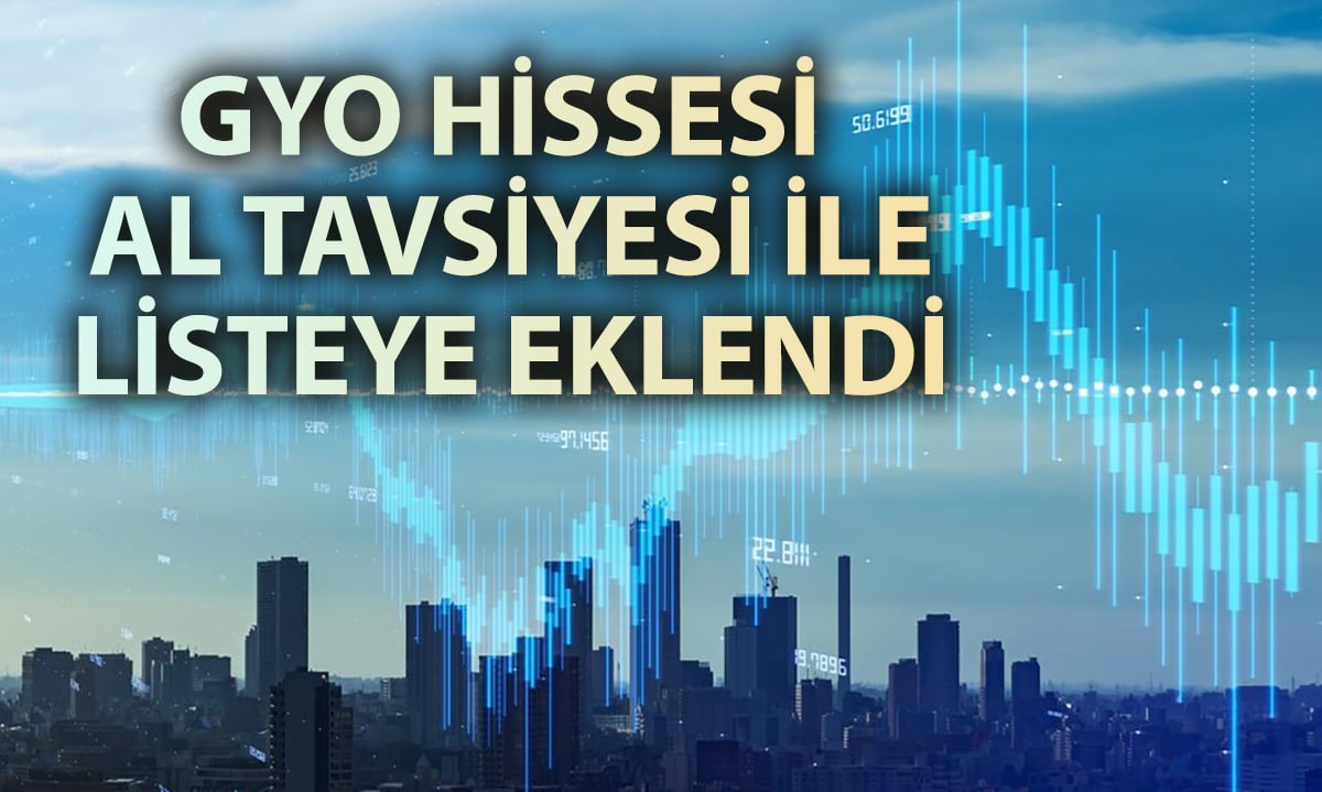 GYO hissesinde cazip fırsat: 186 TL hedef belirlendi