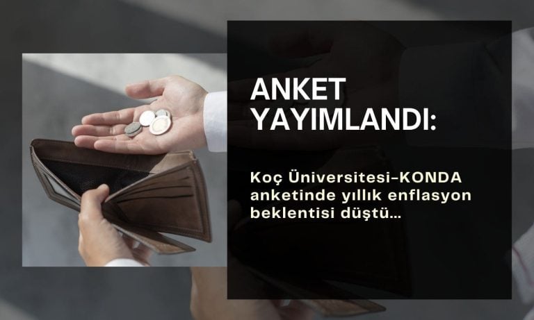 Hanehalkının yıllık enflasyon beklentisi düşüşe işaret etti