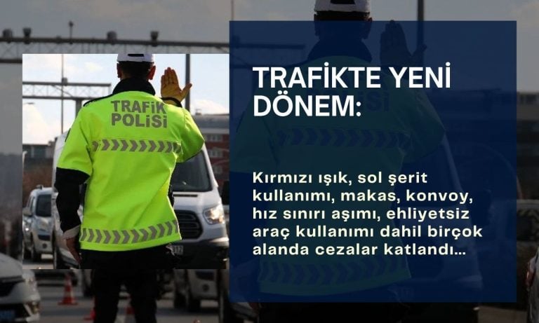 Kabul edildi: Trafik cezaları katlandı, kurallar sertleşti