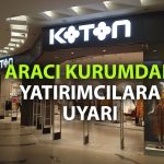 Koton’un karlılığı eriyor: Hedef fiyat yüzde 18 düşürüldü