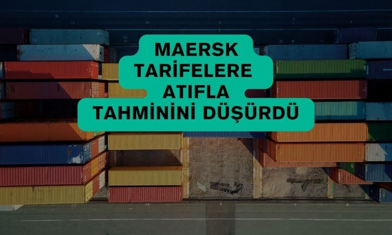 Maersk, konteyner pazarında düşüş konusunda uyardı
