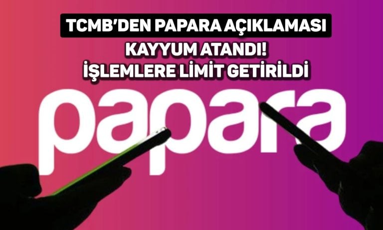Merkez Bankası’ndan Papara açıklaması: Fonlar güvence altında