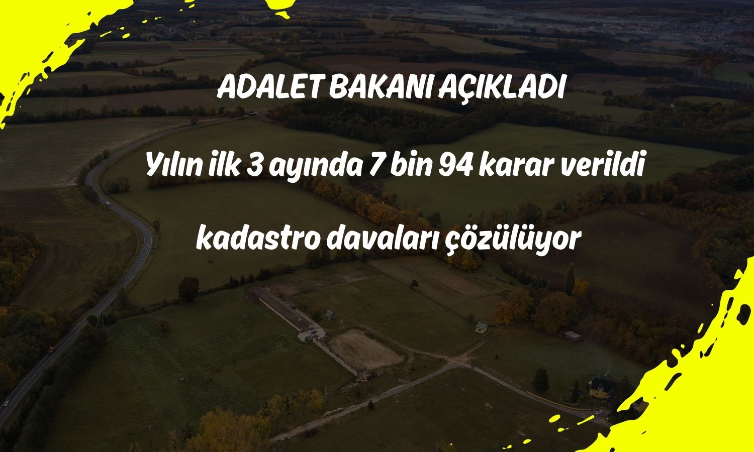 Rakamlar paylaşıldı: Kangren haline gelmiş davalar çözülüyor