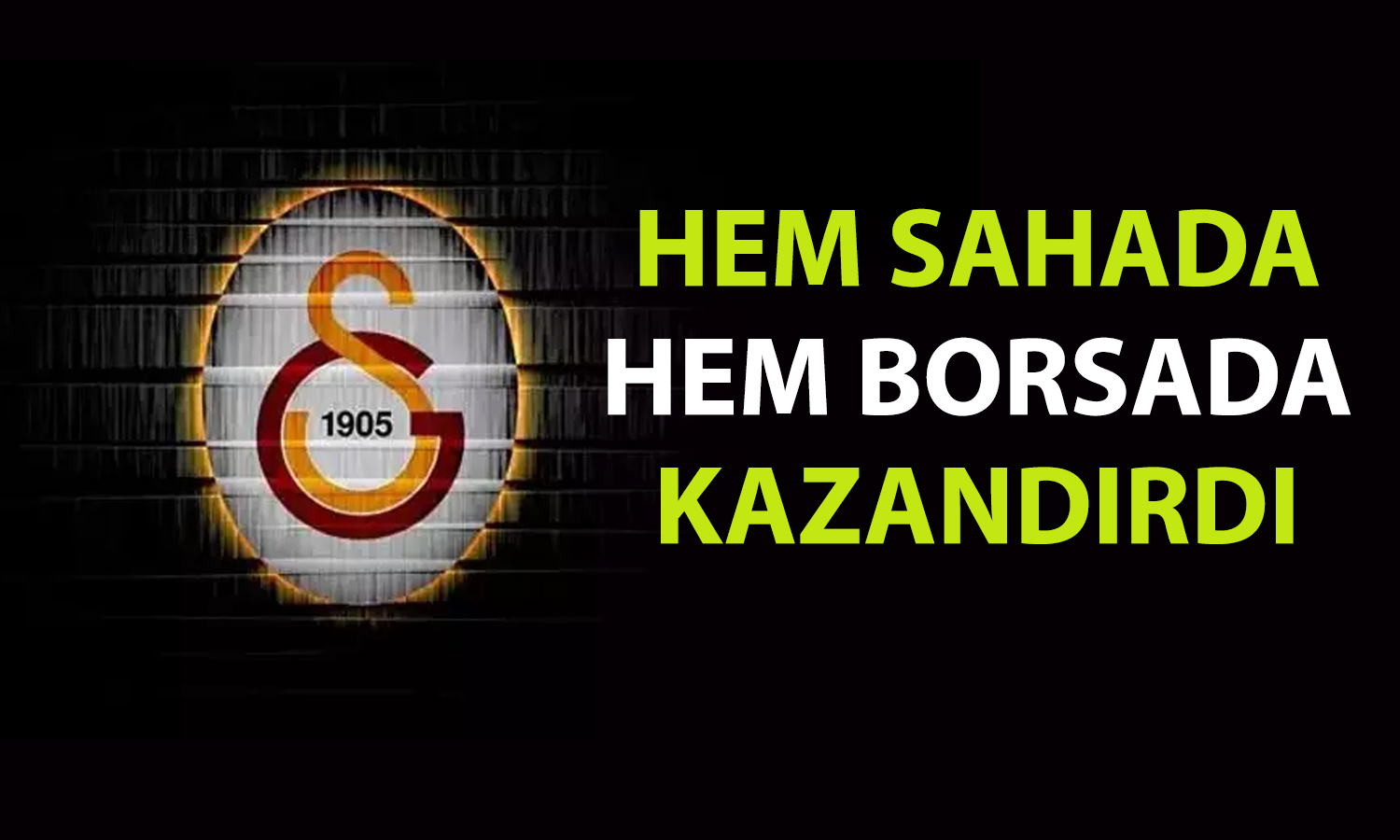 Spor hisselerinde Nisan’da tek kazanan Galatasaray oldu