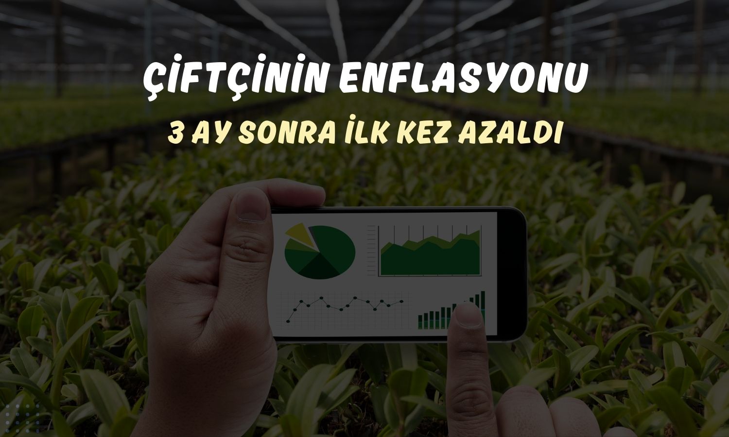 Tarım enflasyonu Nisan’da 4 yılın en düşük seviyesine indi