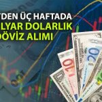 TCMB rezervlerini güçlendiriyor: Üç haftalık birikim