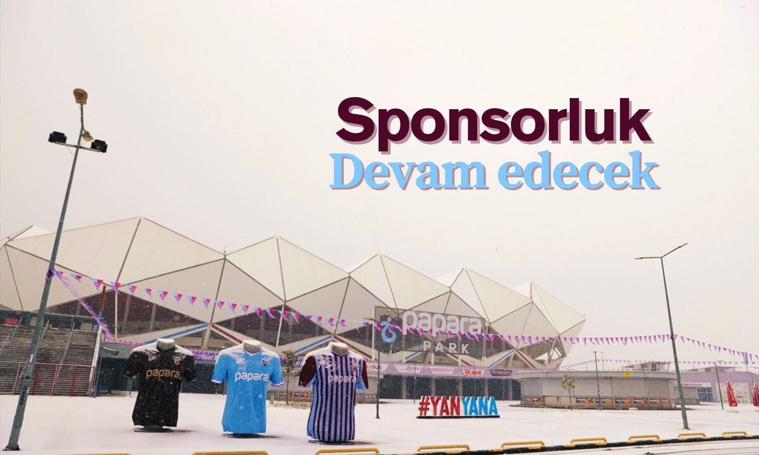 Trabzonspor’dan (TSPOR) Papara açıklaması: Sponsorluk devam