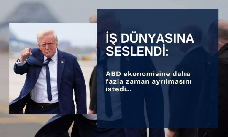 Trump iş dünyası liderlerine seslendi: “Biraz zaman gerekiyor”