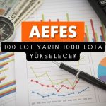 100 lot AEFES payı yarın bedelsiz 1000 lota yükselecek