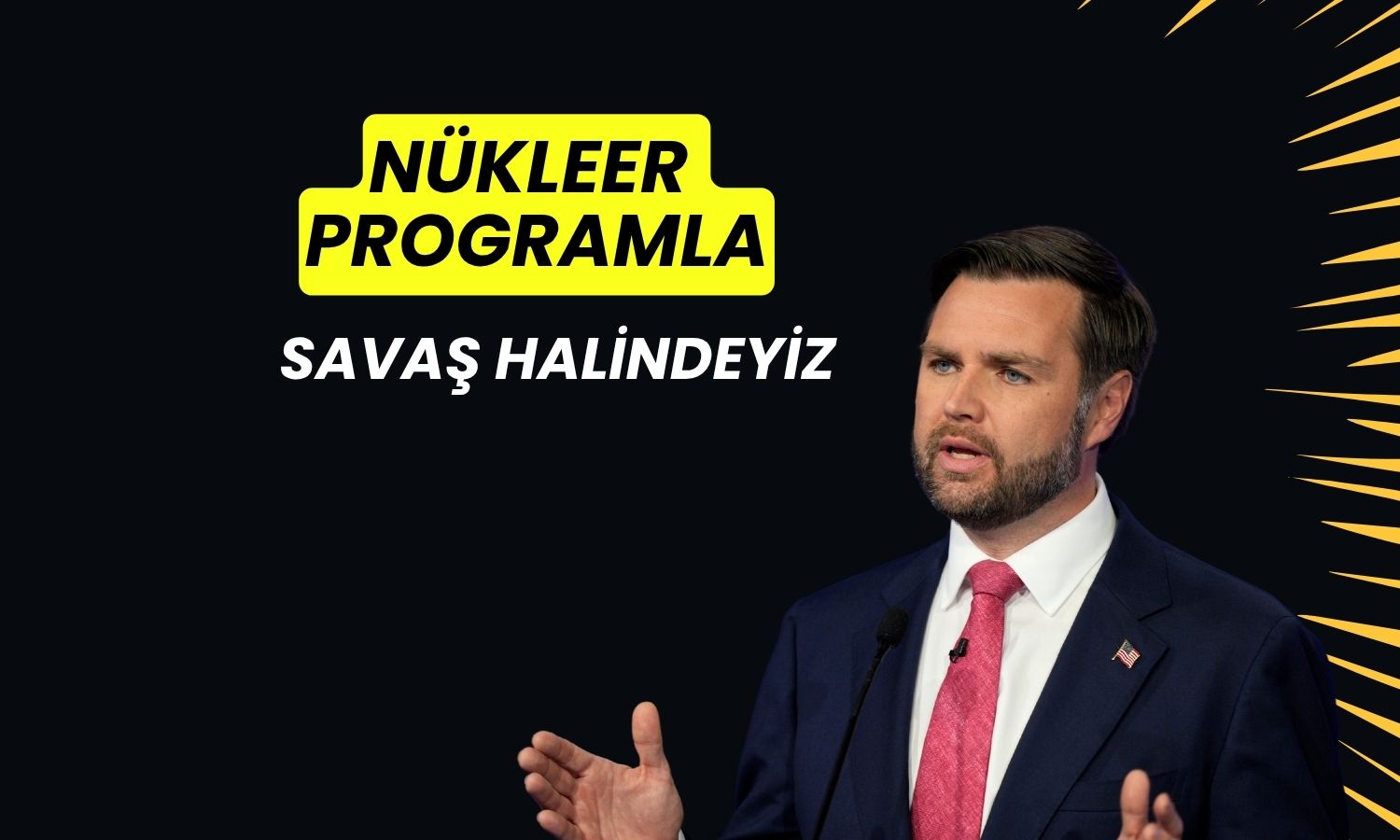 ABD Başkan Yardımcısı: İran’la savaş halinde değiliz
