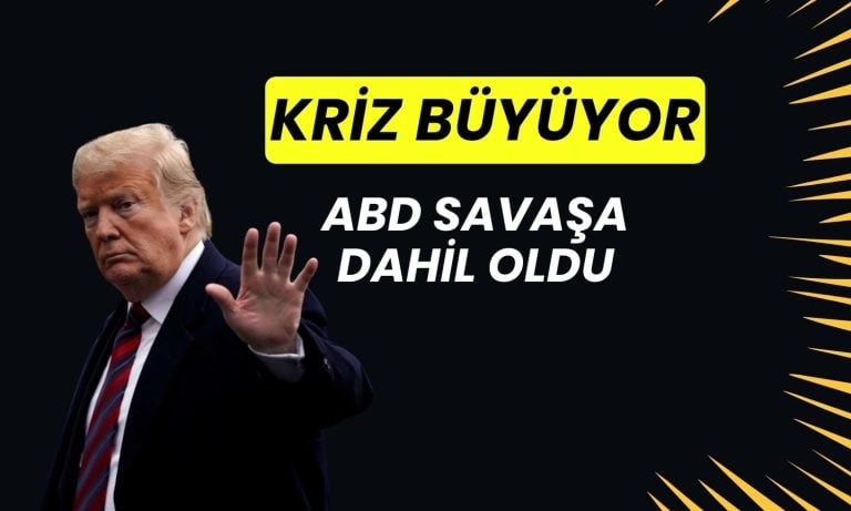 ABD İsrail-İran savaşına katıldı: 3 nükleer tesisi vurdu!