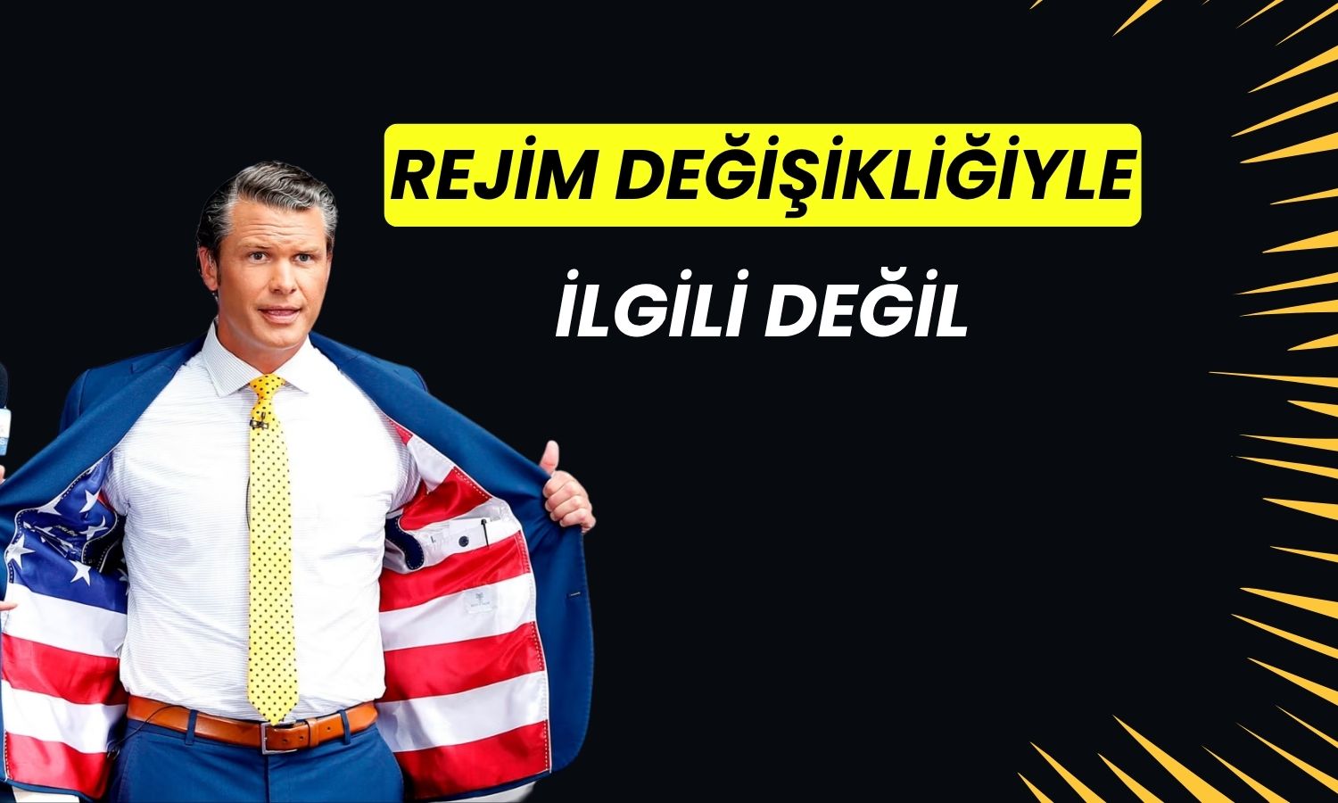 ABD Savunma Bakanı İran saldırılarına ilişkin konuştu!