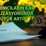 Bitcoin’de kâr satışları hızlandı: Saatlik çekimler 500 milyon doları aştı