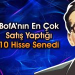 BofA’dan 105 TL hedef fiyatlı hissede 375 milyon TL’lik satış