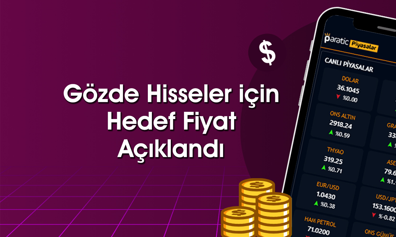 Borsada 5 hisse için hedef fiyat verildi: FROTO listede