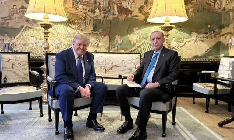 Cumhurbaşkanı Erdoğan ile Trump Lahey’de görüştü