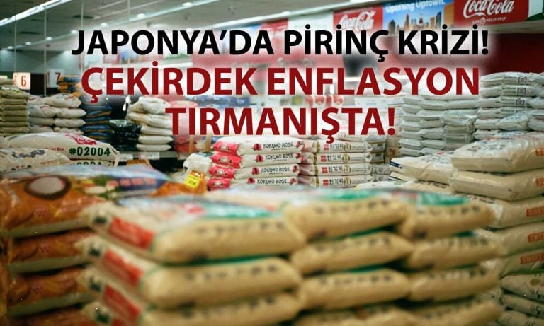 Enflasyon hedefi aşıldı: Pirinç Japonya’da ekonomiyi sarsıyor