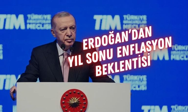 Erdoğan: Yıl sonu enflasyonda 20’li rakamları görmek istiyoruz