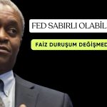 FED/Bostic bu yıl için sadece bir faiz indirimi bekliyor!