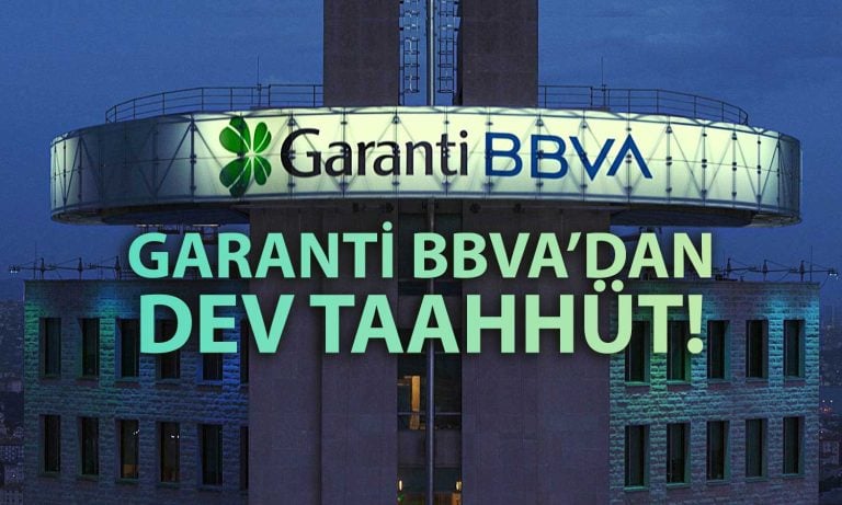 Garanti BBVA’dan 3,5 trilyon TL’lik sürdürülebilir finansman taahhüdü