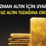 Güçlü yükselen altın fiyatları için düzeltme uyarısı yapıldı