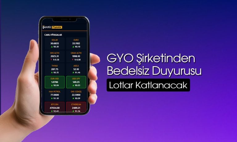 GYO şirketi yüzde 160 bedelsiz için SPK’ya başvurdu