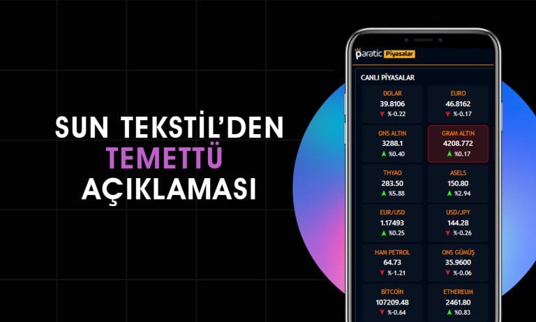 Hissesi yüzde 83 yükselen Sun Tekstil’den temettü müjdesi