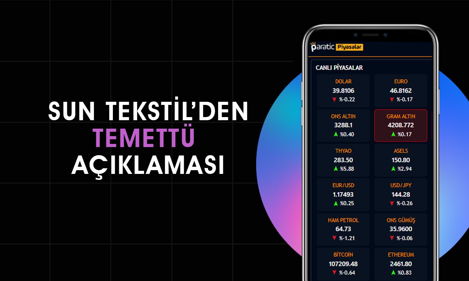 Hissesi yüzde 83 yükselen Sun Tekstil’den temettü müjdesi