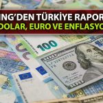 ING’den kademeli artış uyarısı: Euro ve dolar yükseliş yolunda