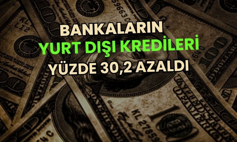 Kısa vadeli dış borç stoku Nisan’da yüzde 2,6 azaldı
