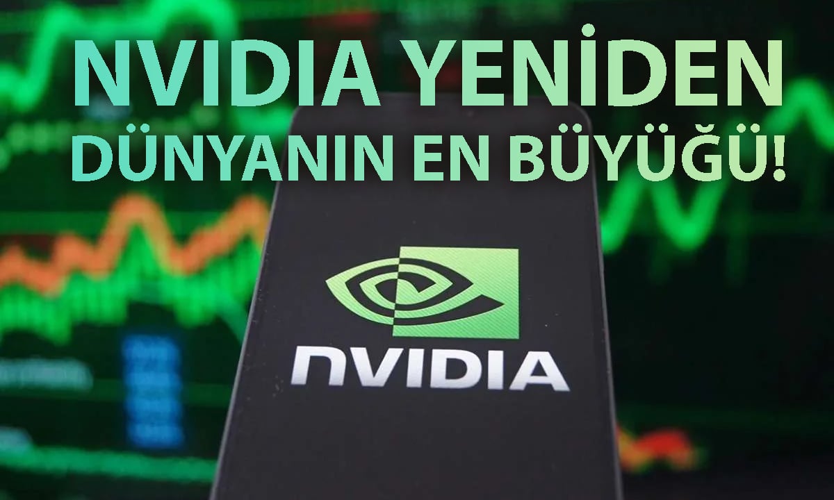 Nvidia, piyasa değeriyle liderliği Microsoft’tan geri aldı