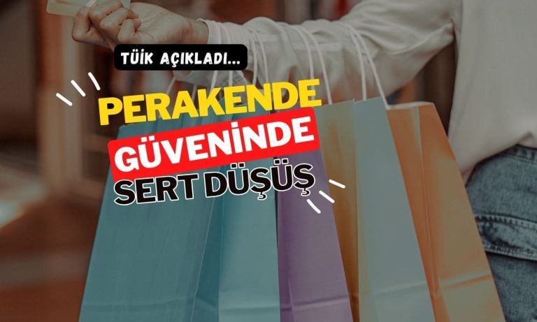 Perakende sektörüne güven 10 ayın en düşüğünde