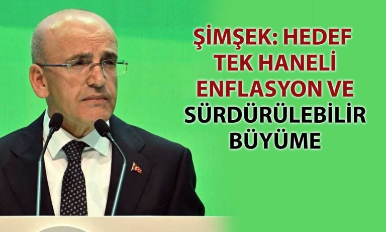 Şimşek: Enflasyonda kalıcı düşüş süreci başladı