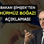 Şimşek’ten Hürmüz Boğazı konusunda “spekülasyon” uyarısı