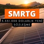Smart Güneş’ten (SMRTG) 3,5 milyon dolarlık sözleşme