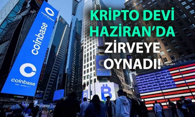 S&P 500’ün Haziran’da parlayan yıldızı Coinbase oldu