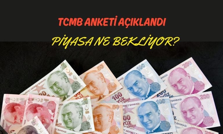 TCMB: Piyasanın dolar, enflasyon ve faiz tahmini düştü!