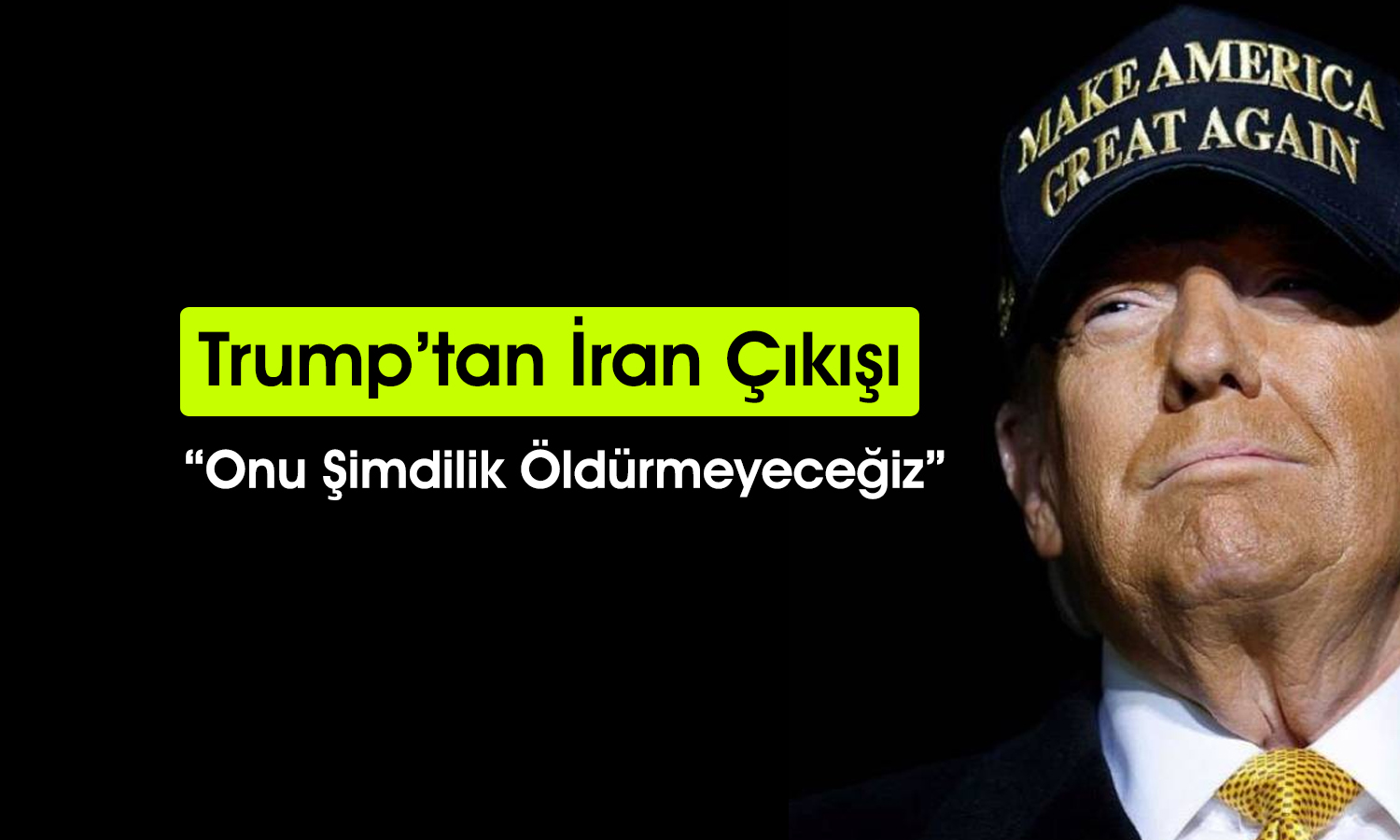 Trump: İran lideri Hamaney’in nerede saklandığını biliyoruz