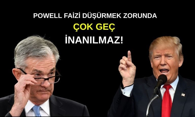 Trump yine Powell’ı suçladı: Faizi hemen indirmeli!