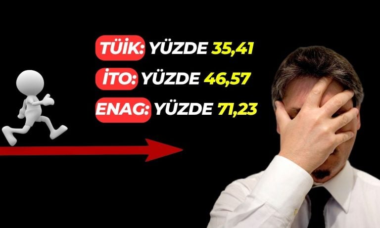 Üç kurum açıkladı: TÜİK ile ENAG farkı 2 katın üzerinde!