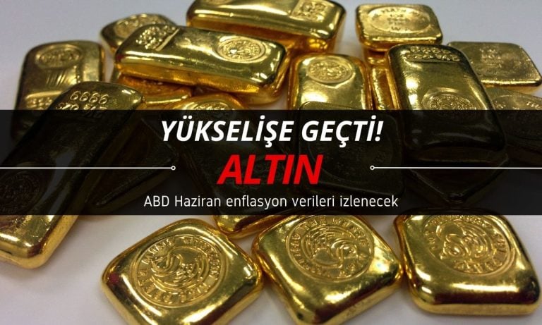 ABD enflasyon verisi öncesinde altın fiyatı yükseliyor