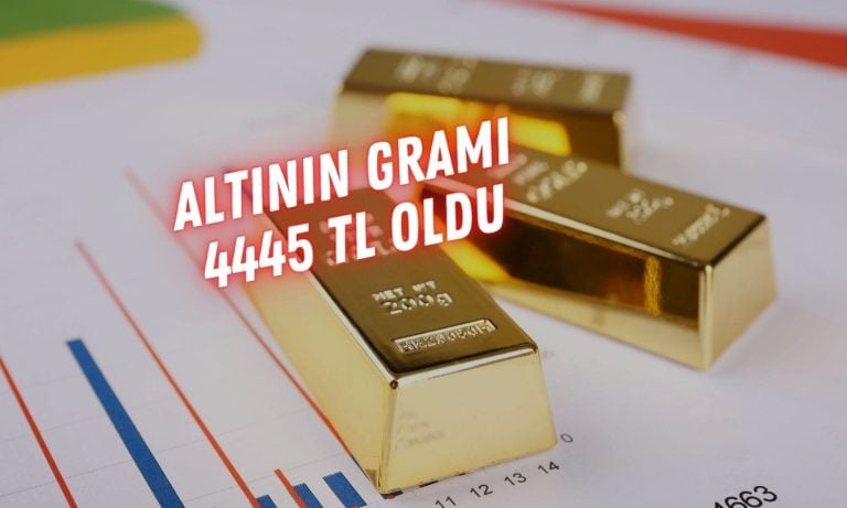 Altın ‘istifa’ söylemleriyle yükseldi: Gramda yeni rekor 4445 TL