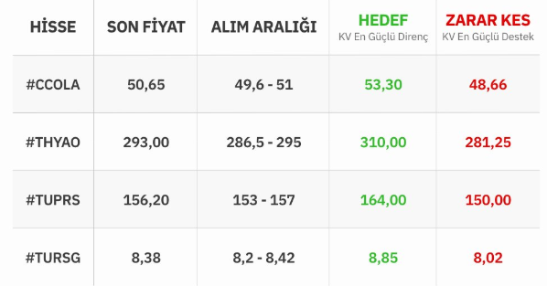 Aracı kurum 4 hisseyi teknik takibe aldı: TUPRS listede