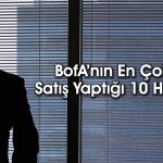 BofA’dan 2 milyar TL’lik satış: O hisseler listeye girdi