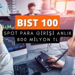 Borsaya spot para girişi 800 milyon TL: Yükseliş güçleniyor