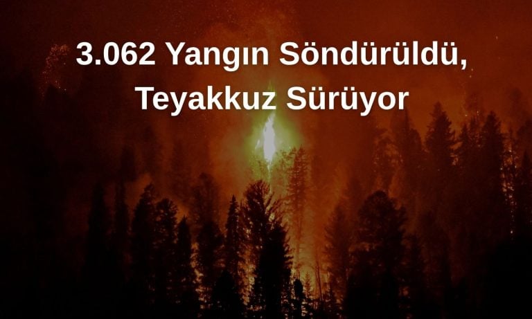 Cumhurbaşkanı Erdoğan’dan orman yangınlarına ilişkin açıklama