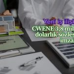 Cw Enerji’den (CWENE) 3,8 milyon dolarlık GES sözleşmesi