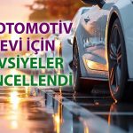 DOAS, TOASO ve FROTO için hedefler ve tavsiyeler gözden geçirildi